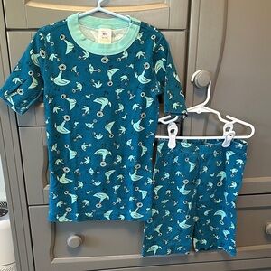 Hanna Andersson - Mo Willems- Pigeon Teal Pajama Set